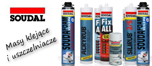 Baner Soudal - uszczelniacze