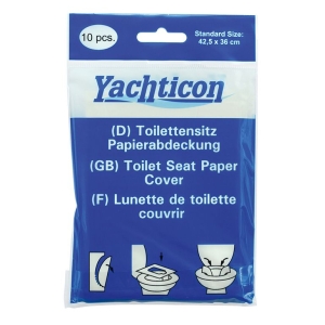 Nakładka na deskę sedesową z papieru - 10 sztuk