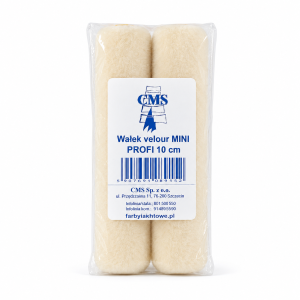 CMS dwupak wałek VELOUR MINI 10cm