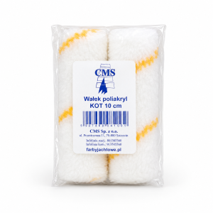CMS wałek poliakryl KOT 10cm - dwupak