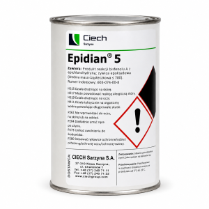 Epidian® 5 - bezrozpuszczalnikowa, bezbarwna żywica epoksydowa 1kg